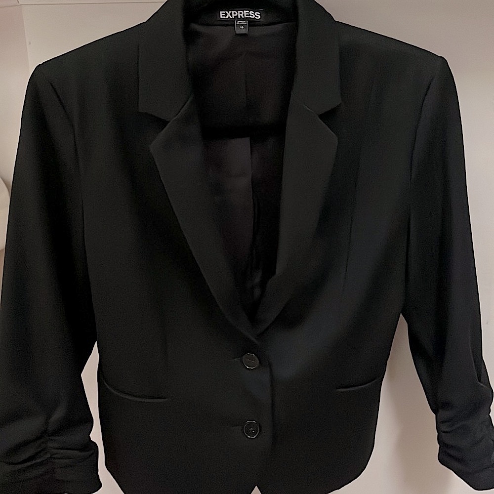Express black blazer/suit jacket in size 10